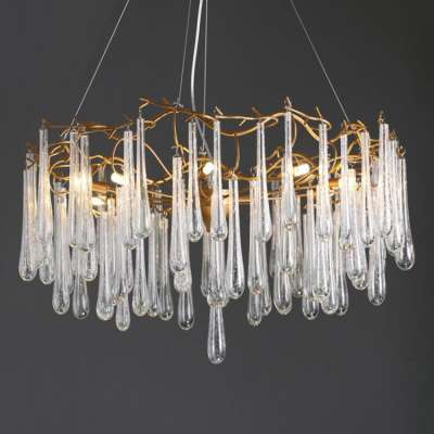 modern home decoration chandelier glass spare parts