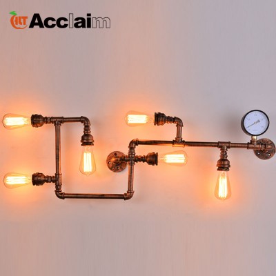 Retrospective vintage wall light industrial lighting vintage shower lights for bar counter