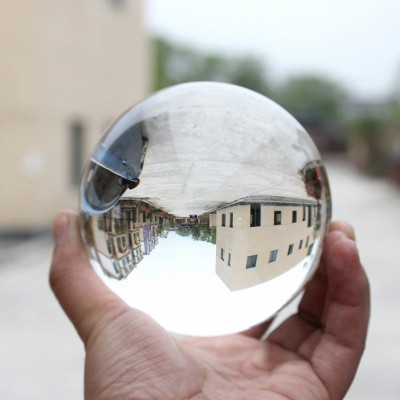 Wholesale high quality clear k9 solid glass crystal ball for sale